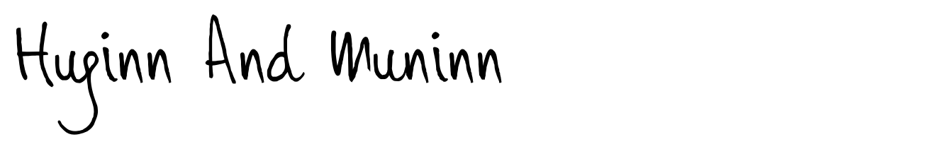 Huginn And Muninn